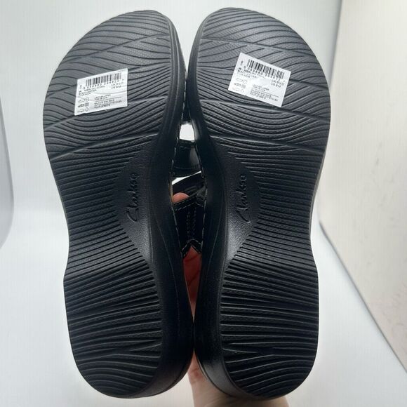 Clarks Merliah Coral Sandal 9 BLACK - Picture 6 of 8